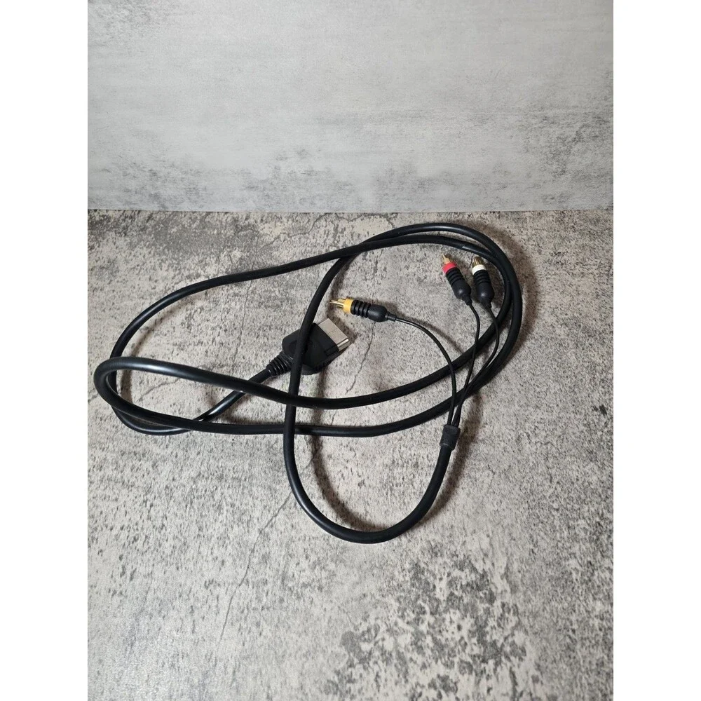 Original Xbox OEM Authentic RCA AV Audio Video Cable Cord TESTED